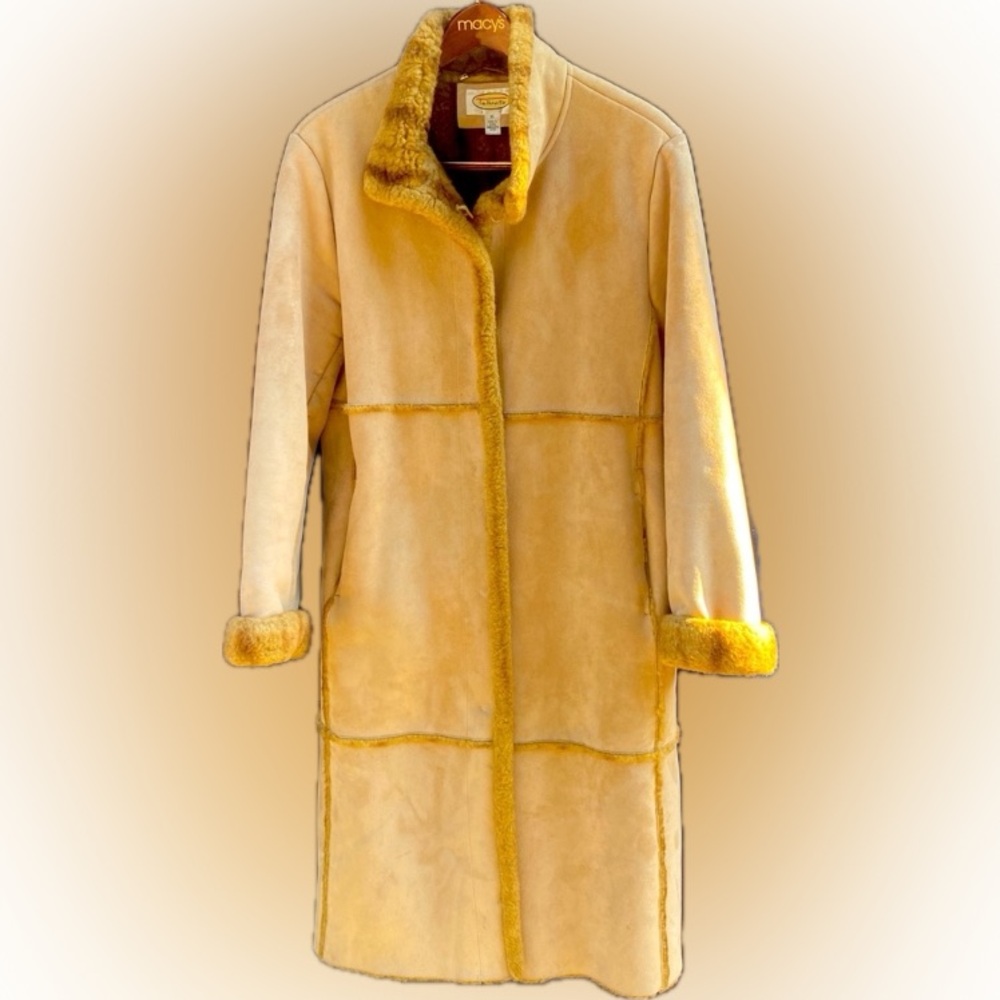 Baby it’s cold outside!Toasty Talbots Coat midi length.Winter walks.Size XL